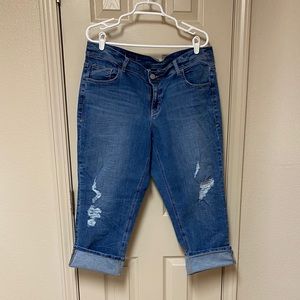 Lane Bryant Cropped Jeans